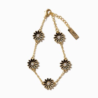 Flower Bracelet（Black） | Fern Sch Bon